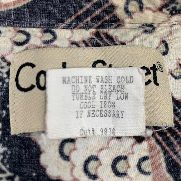 3/$25 Cooke Street Honolulu XL Hawaiian Button T Shirt - Picture 7 of 10